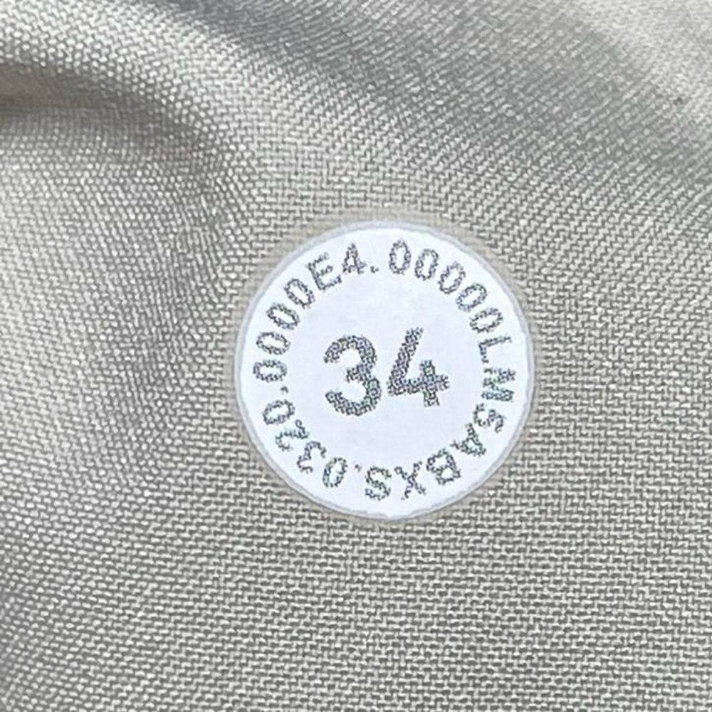 Lululemon Commission Pant Slim Oxford Gull Grey/White Men’s Size W34 L32 Golf - Picture 12 of 12